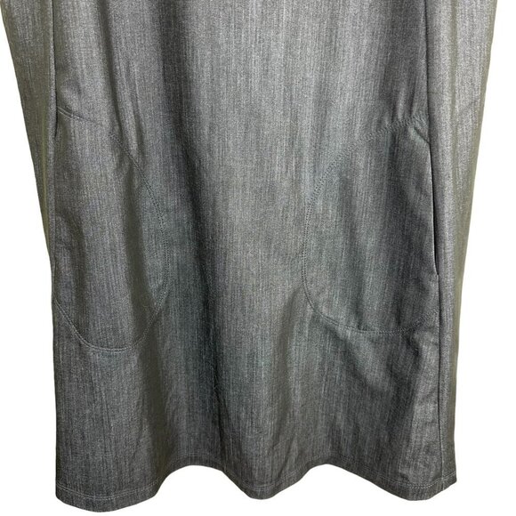 Calvin Klein Blue Sleeveless Shift Round Neck Dress Size 10 - Picture 8 of 9